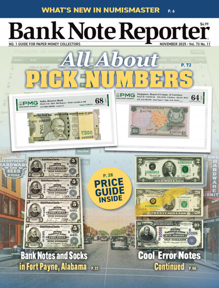 Bank Note Reporter