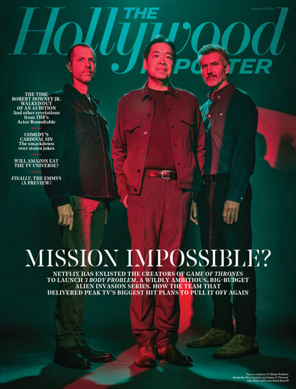 Illustration of The Hollywood Reporter