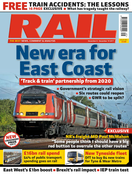 Rail Infrastructure Magazine 06 December, 2017 - Rail Magazine - 1000's of magazines in one app