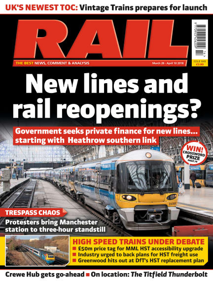 Rail Infrastructure Magazine 24 March, 2018 - Rail Magazine - 1000's of magazines in one app