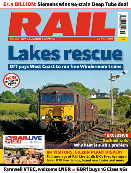 Rail Infrastructure Magazine 30 June 2018 - Rail Magazine - 1000's of magazines in one app
