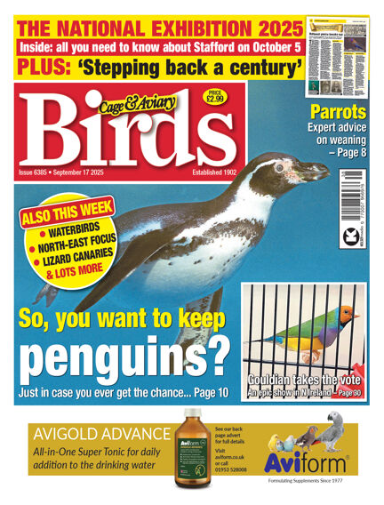 Cage & Aviary Birds