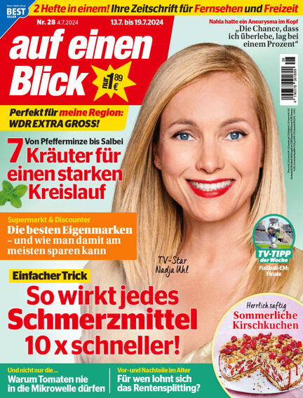 Auf Einem Blick Oder Auf Einen Blick