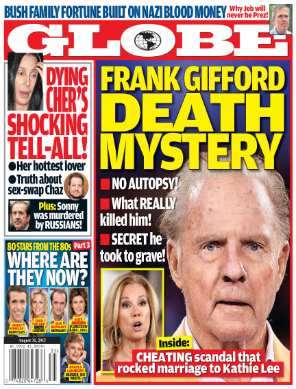 Globe August 21, 2015 00:00