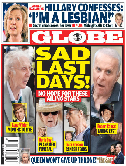 Globe September 25, 2015 00:00