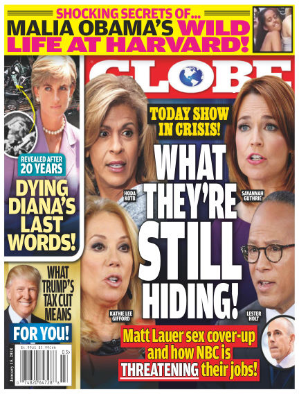 Globe January 05, 2018 00:00