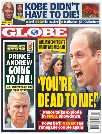 Globe February 07, 2020 00:00