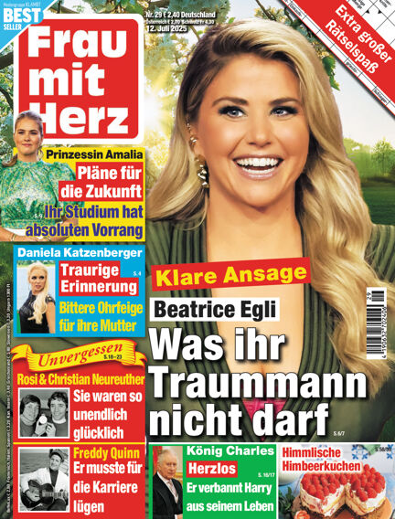 Frau mit Herz