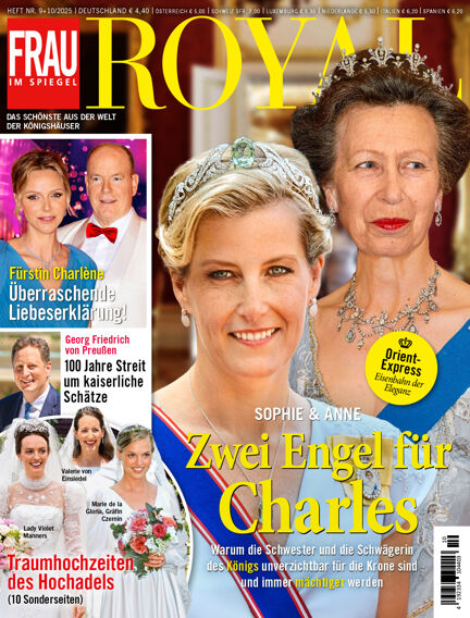 Frau im Spiegel Royal