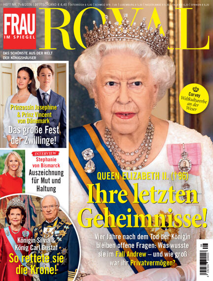 Frau im Spiegel Royal