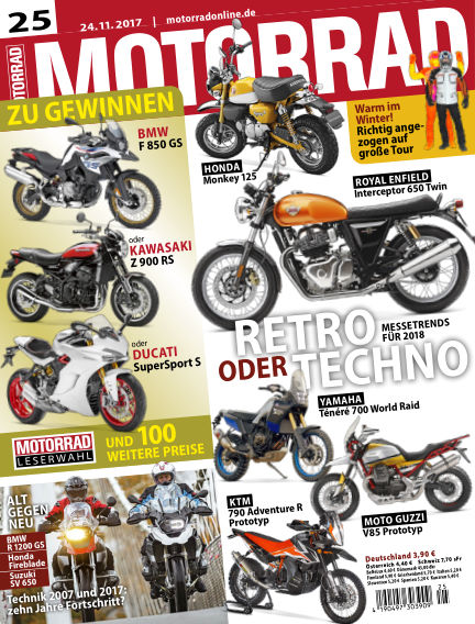 Lies 24. November 2017 - MOTORRAD auf Readly – die ultimative Magazin ...