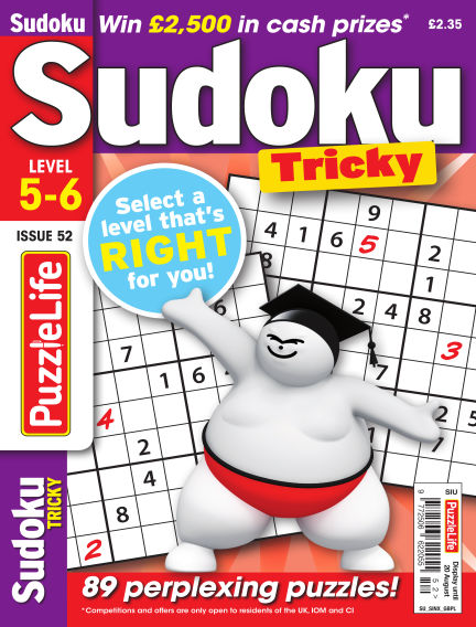 Read PuzzleLife Sudoku Tricky 5 6 Magazine On Readly The Ultimate 