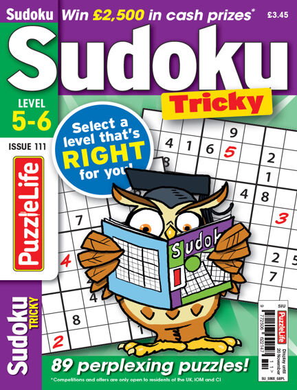 PuzzleLife Sudoku Tricky 5-6