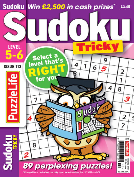 PuzzleLife Sudoku Tricky 5-6