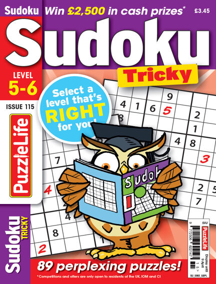 PuzzleLife Sudoku Tricky 5-6