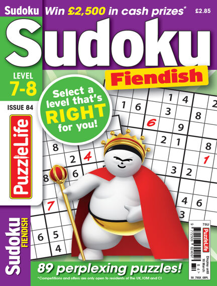 Read PuzzleLife Sudoku Fiendish 7 8 Magazine On Readly The Ultimate 