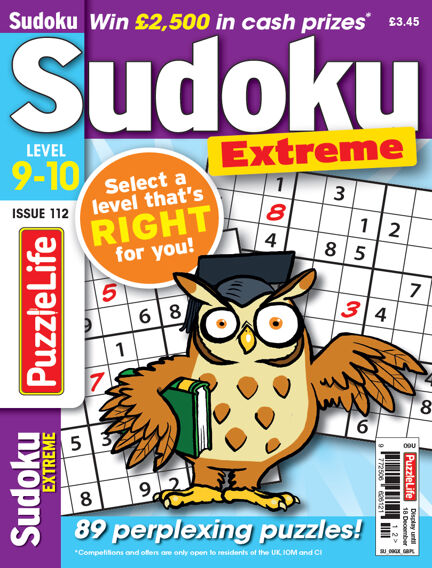 PuzzleLife Sudoku Extreme 9-10