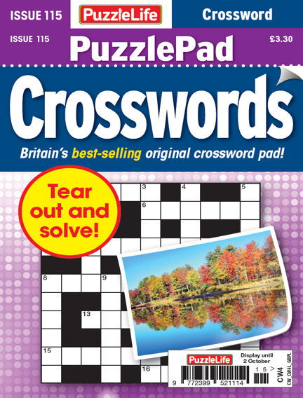 PuzzleLife PuzzlePad Crosswords