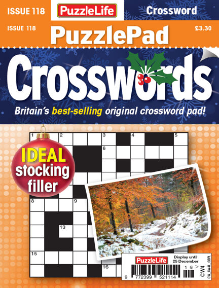 PuzzleLife PuzzlePad Crosswords
