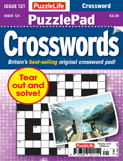 PuzzleLife PuzzlePad Crosswords