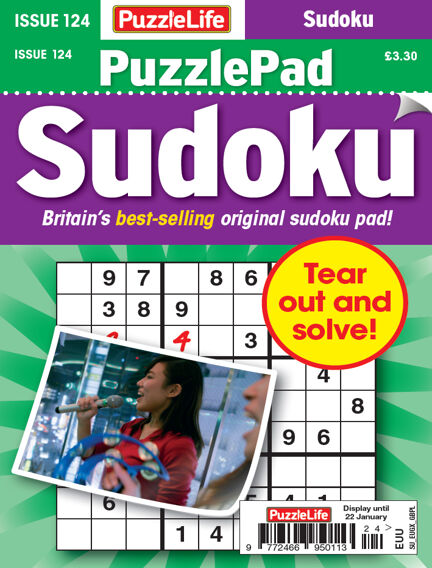 PuzzleLife PuzzlePad Sudoku