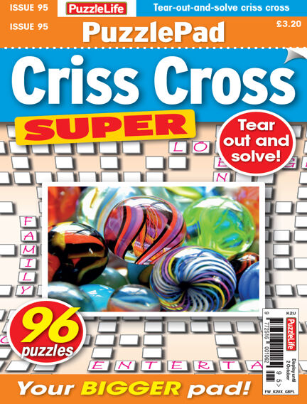 PuzzleLife PuzzlePad Criss Cross Super