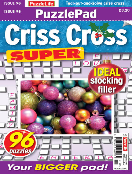 PuzzleLife PuzzlePad Criss Cross Super