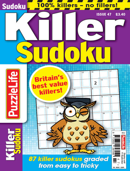PuzzleLife Killer Sudoku