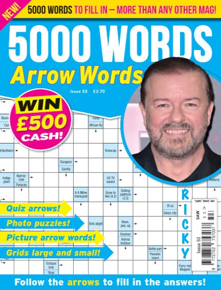 5000 Words Arrow words