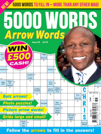 5000 Words Arrow words