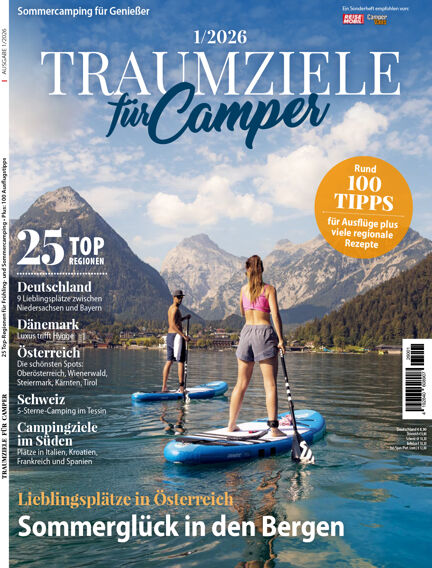 Traumziele für Camper