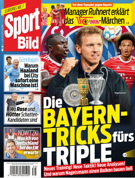 Read SPORT BILD magazine on Readly - the ultimate magazine subscription ...