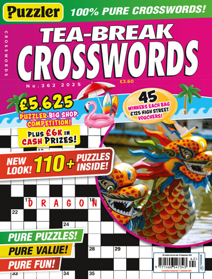 Puzzler Tea-Break Crosswords