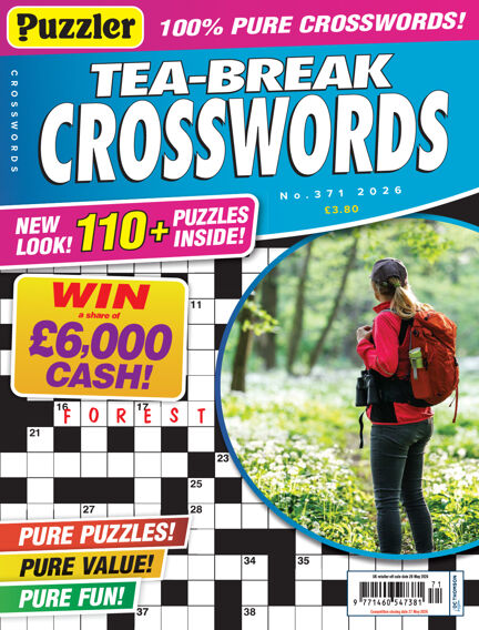 Puzzler Tea-Break Crosswords