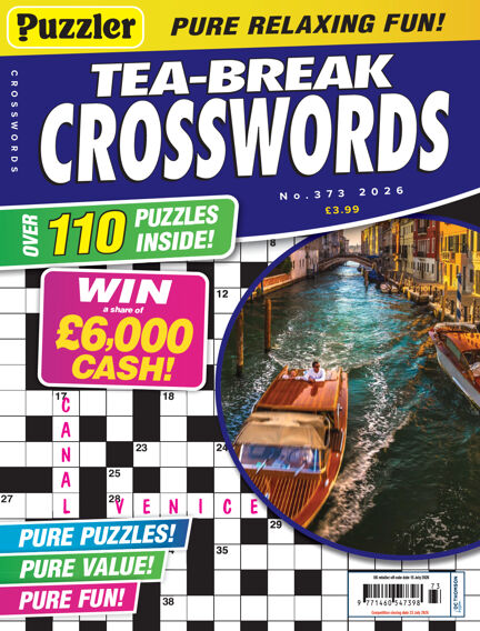 Puzzler Tea-Break Crosswords