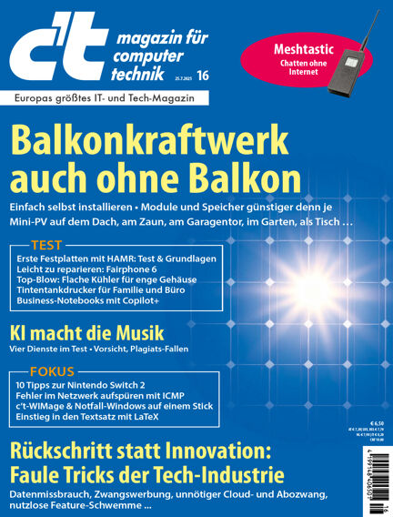c't Magazin für Computertechnik