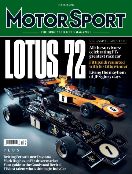 24 August 2022 - Motor Sport Magazine - 1000's of magazines in one app