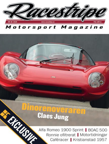 Racestripe Magazine Readly Exclusive
