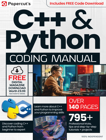 Python & C++ Complete Manual Magazine - 1000's of magazines in one app