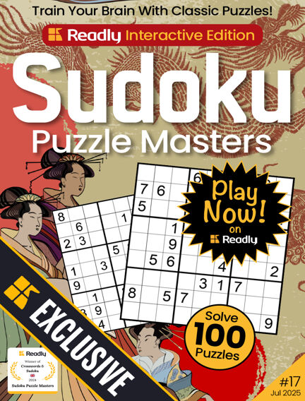 Sudoku Puzzle Masters - Interactive Readly Edition