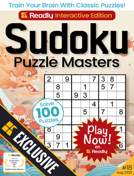Sudoku Puzzle Masters - Interactive Readly Edition