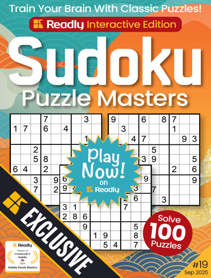 Sudoku Puzzle Masters - Interactive Readly Edition