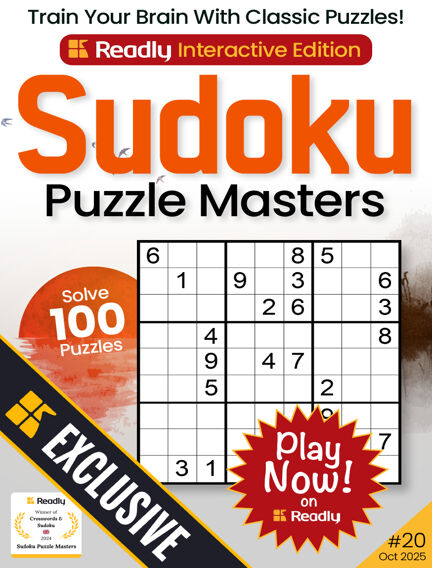 Sudoku Puzzle Masters - Interactive Readly Edition