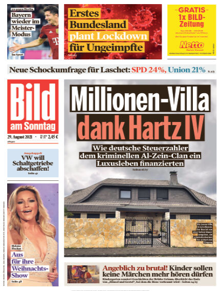 Lies BILD AM SONNTAG auf Readly die ultimative MagazinFlatrate