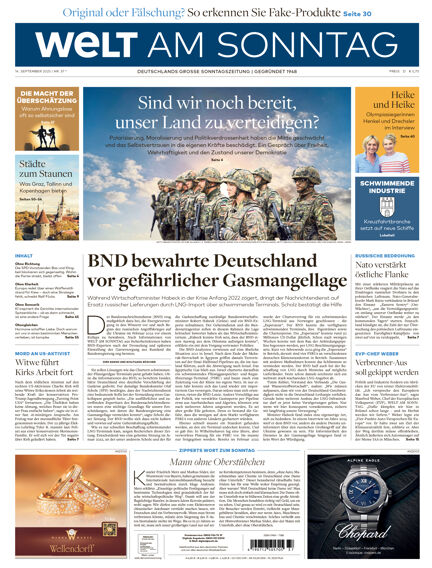 WELT AM SONNTAG