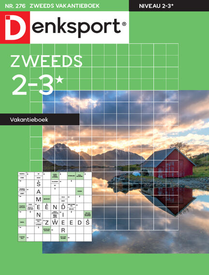 Denksport Zweeds 2-3* vakantieboek