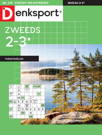 Denksport Zweeds 2-3* vakantieboek