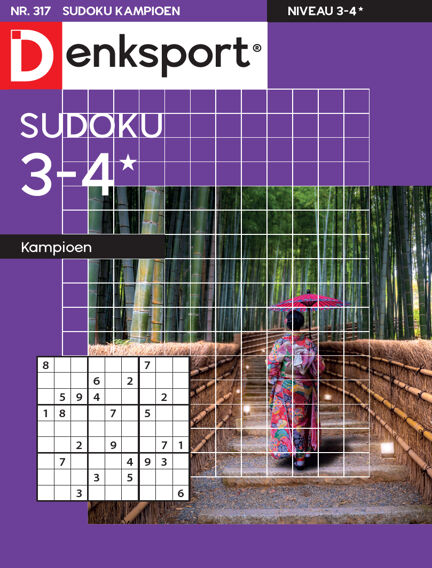 Denksport Sudoku 3-4* kampioen