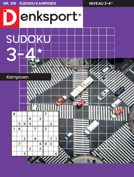 Denksport Sudoku 3-4* kampioen