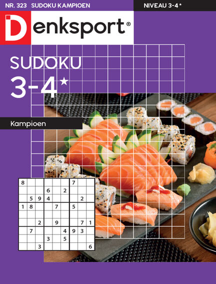 Denksport Sudoku 3-4* kampioen